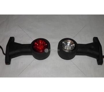 Tykadlo červeno-bílá LED střední L nebo P