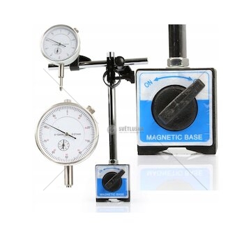 Úchylkoměr 0-10 / 0,01 mm s magnetickým stativem - MAR-POL