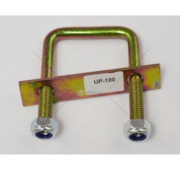 Úchyt do podlahy U 100MM sada.  UP100