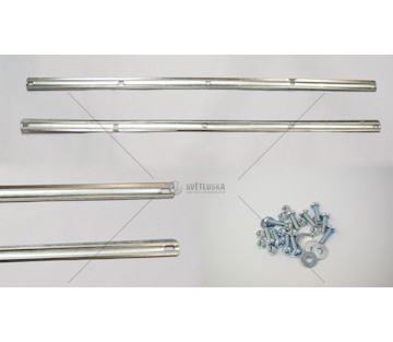 Úchyt zástěrky 35X240 sada 2 kusy SERTPLAS GPD-02