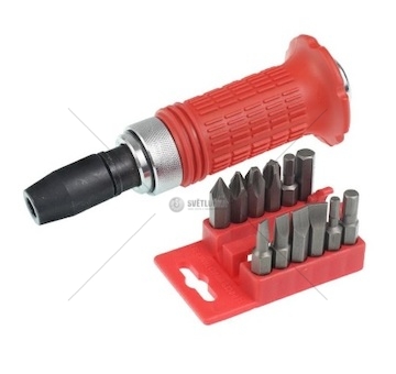 Úderový šroubovák,rázový šroubovák s adaptérem 1/2