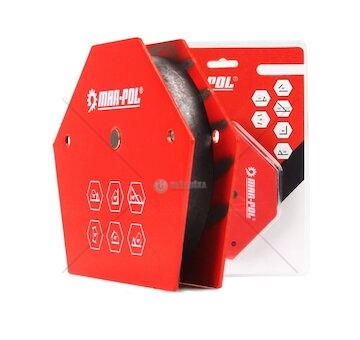 Úhlový magnet 30°/45°/60°/75°/90°/135°, 15kg MAR-POL
