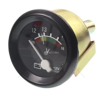 Ukazatel napětí 12V, voltmetr