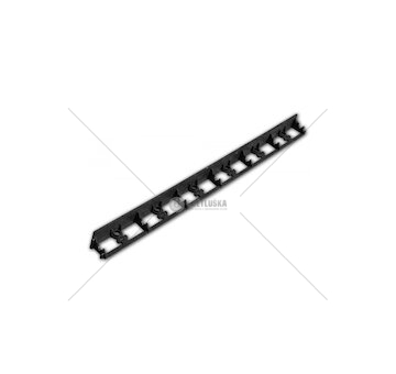 Univerzální obruba, neviditelný obrubník 1m 78mm, černá RIM-BORD