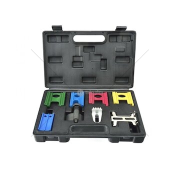 Univerzální sada na blokaci rozvodů 8ks v kufru GEKO