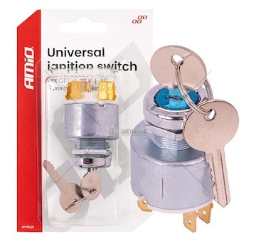 Univerzální spínač zapalování 12V AMiO-04437