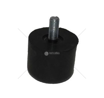Upevnění - silentblok nárazníku 40*35 1 šroub M8 vnější závit  40*35