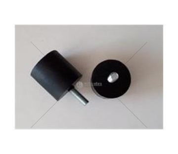 Upevnění - silentblok nárazníku kruhové 40*40 1 šroub M8  40*40/1SRBB