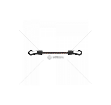 Upínací guma elastická 0,6x40cm s PVC háky BUNGEE CORD LOCK HOOK