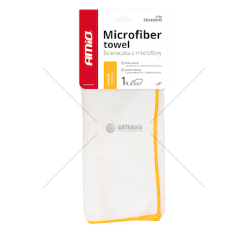 Utěrka z mikrovlákna 30x40cm 275g AMIO-03739