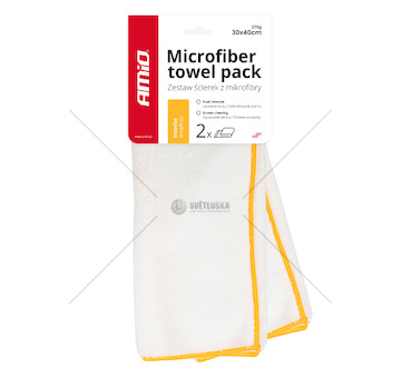 Utěrka z mikrovlákna 30x40cm 275g AMIO-03740