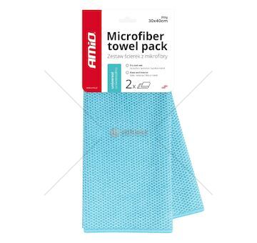 Utěrka z mikrovlákna 30x40cm 350g AMIO-03737