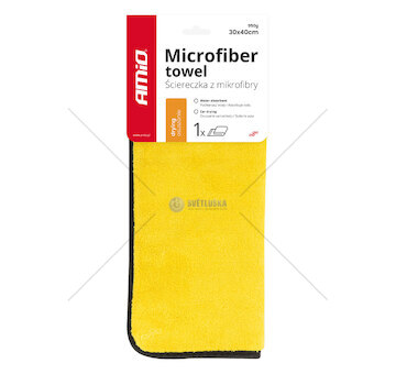 Utěrka z mikrovlákna 30x40cm 950g AMIO-03754