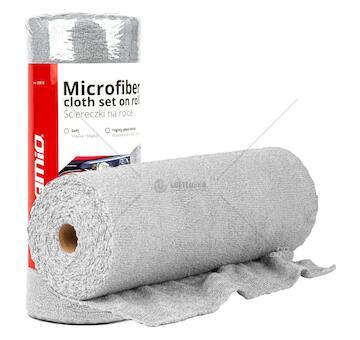 Utěrky z mikrovlákna na kotouči 30x30cm 120g AMIO-03974