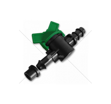 Uzavírací ventil na hadici 16mm s těsněním BRADAS