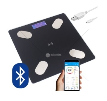 Váha inteligentní digitální s bluetooth
