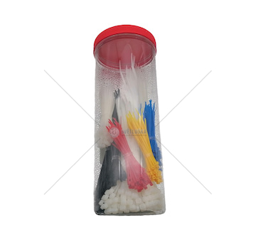 Vázací pásky, sada barevných pásek 650ks