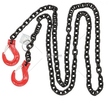 Vázací řetěz s háky 4T/průměr 8mm/délka 3,5m GM-LO-G8/8/3500