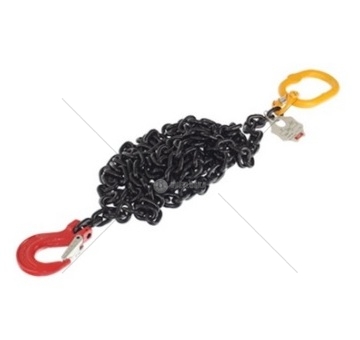 Vázací řetěz s okem a hákem do 2t, dl=2m, 8mm tloušťka řetězu 1c