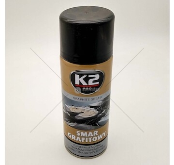 Vazelína grafitová ve spreji 400ML K2 W130