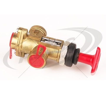 Ventil odbržďovací manuální m16x1,5/8,5 bar haldex 0014045_A