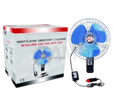 Ventilátor 12V 220mm (10