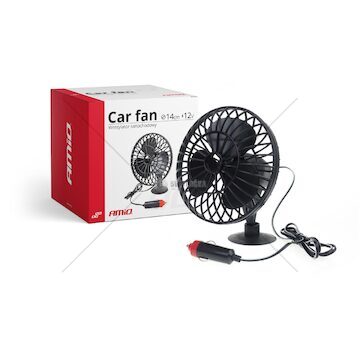 Ventilátor do auta s přísavkou 10cm miniFAN 12V