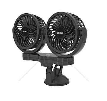Ventilátor do auta s přísavkou 2x4