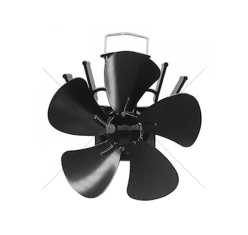 Ventilátor na kouřovod pro kamna a krby, magnetický