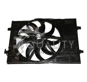 Větrák elektrický + věnec ventilátoru