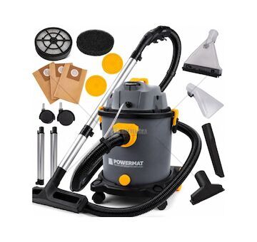 Víceúčelový vysavač a tepovač 2000 W, 20 l POWERMAT