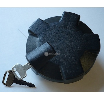 Víčko palivové nádrže FI 80 IVECO plast. universal zamykání z boku