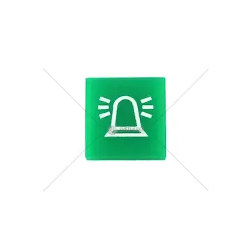 Víčko zelené - rotační maják | 801025