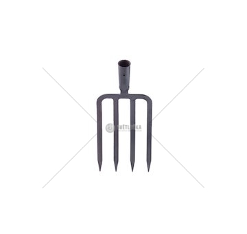 Vidle rycí, 4 hroté bez násady-kované