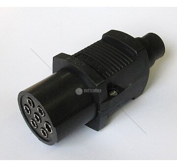 Vidlice 7pin euro černá 397939189_A