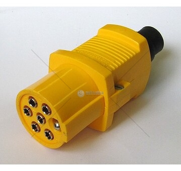 Vidlice 7pin euro žlutá 317939182_A