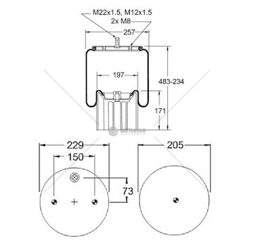Vlnovec pérování kompletní - plastový zvon schmitz, weweler 0130189_A