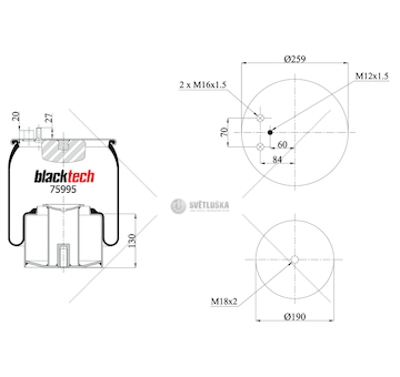 Vlnovec pérování rml75995c7,2 vývody man tga, tgs, tgx 0209253_A