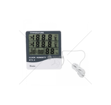 Vnitřní meteorologická stanice s externím teplotním senzorem WHITE LINE