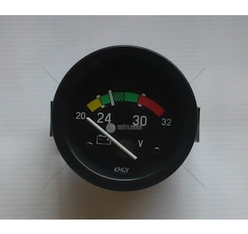 Voltmetr 38005656002 Alpha 24V-32V 60mm