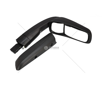 Volvo 9800 mirror II electric heat and IV manual heat R200 no wire and switch black LHD RHS e-mark TANGDE TD-70-242BHPLR