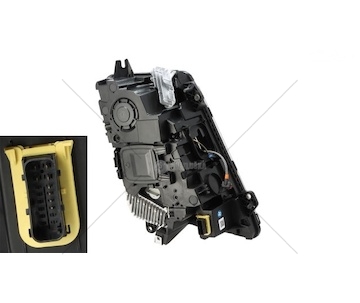 VOLVO FH4 HEAD LAMP BIXENON BLACK LHD LH TANGDE TD01-51-036BDL