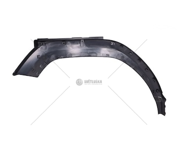 VOLVO FM4 MUDGUARD EXTENSION DARK GREY PP LH TANGDE TD11-51-296L