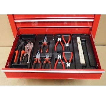 Vozík na nářadí 7 šuplíků s vybavením TBR4607-X/KPL