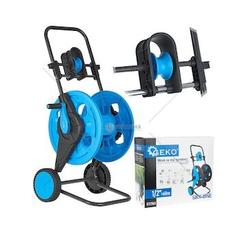 Vozík na zahradní hadice 1/2