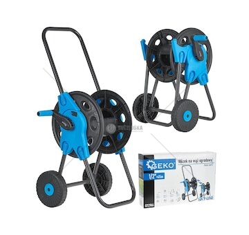 Vozík na zahradní hadice 1/2