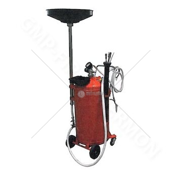 Vozík pojízdný na výměnu oleje 90l / 1,5-2l/min. 0,50 BAR