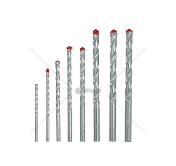 Vrtáky do kamene 3-10 mm, sada 8 ks GEKO