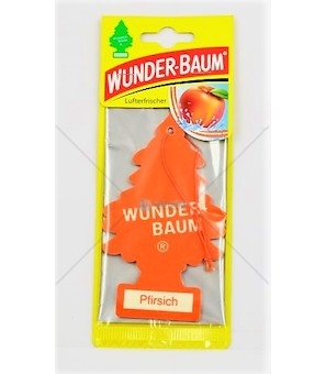 Vůně do auta stromeček broskev WUNDER 23-011