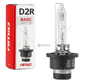 Výbojka D2R 6000K xenonová AMiO BASIC